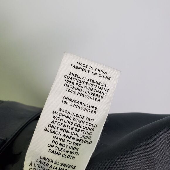 Avec Les Filles Black Faux Leather Barrel Leg Pants Size 4 - Picture 8 of 8